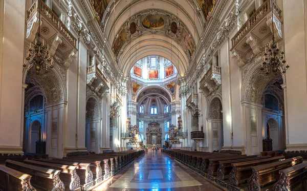 Katedra w Salzburgu w Salzburgu — Zdjęcie stockowe