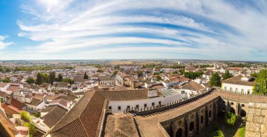 beautiful Evora cityscape