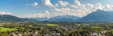 Salzburg 'un panoramik görüntüsü