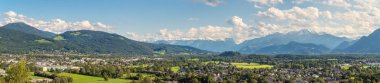 Salzburg 'un panoramik görüntüsü