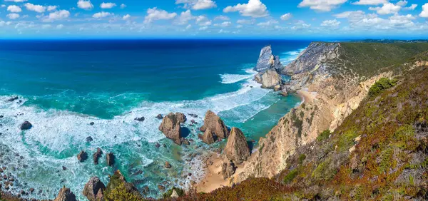 Costa atlântica em Sintra — Fotografia de Stock