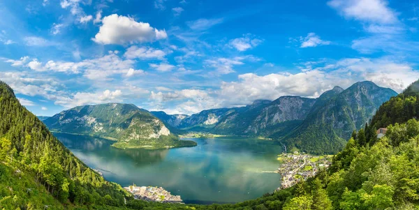 Village de montagne de Hallstatt — Photo