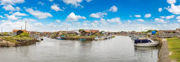 Oyster village in Arcachon Bay — Stock Photo, Image