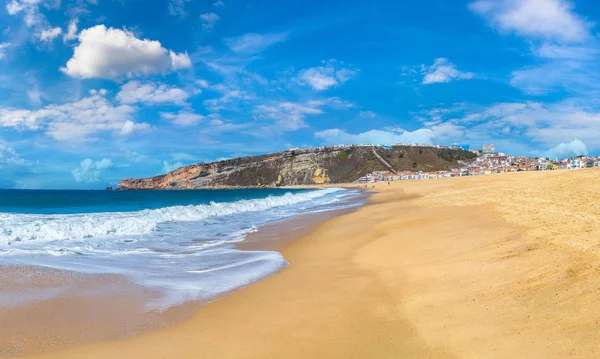 Costa nazarí y playa de arena — Foto de Stock