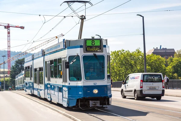 City tram in Zurich — Stock Photo, Image