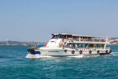 İstanbul 'da yolcu gemisi