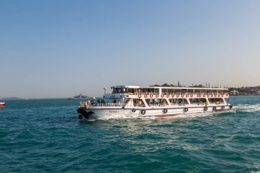 İstanbul 'da yolcu gemisi