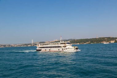 İstanbul 'da yolcu gemisi