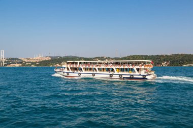 İstanbul 'da yolcu gemisi