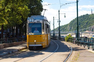 Budapeşte'Retro tramvay