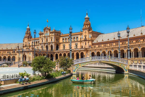 Spanska torget i Sevilla — Stockfoto