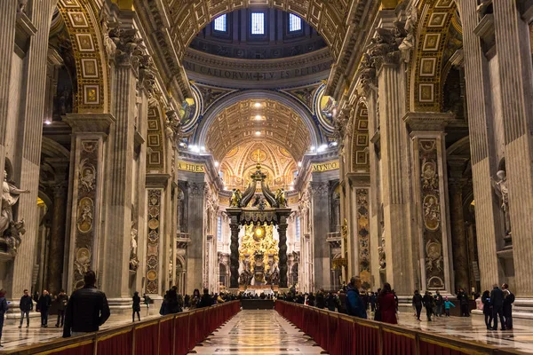 Basilika St. Peter in Vatican — Stockfoto