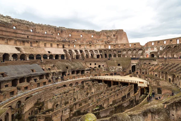 Rovine del Colosseo a Roma — Foto Stock