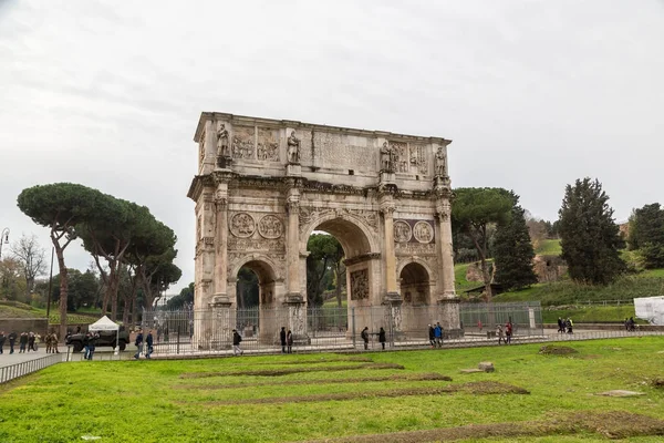 Łuk Konstantyna w Rzymie — Zdjęcie stockowe
