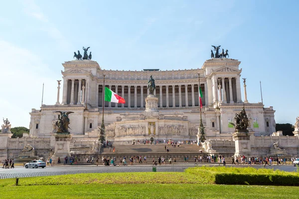 Monument to Victor Emmanuel II in Rome — Stock Photo, Image