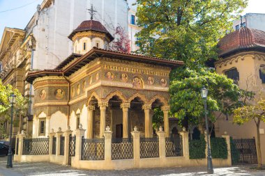 Bükreş'te Stavropoleos Manastırı