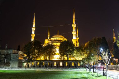 Istanbul'da Sultanahmet Camii (Sultan Ahmet)