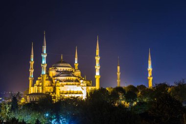 Istanbul'da Sultanahmet Camii (Sultan Ahmet)
