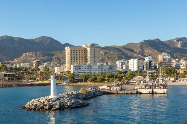 Kuzey Kıbrıs'ta Girne Panoraması