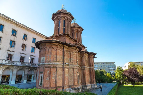 Kretzulescu kyrka i Bukarest — Stockfoto