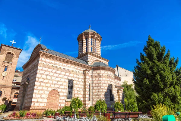 Церковь Куртеа Вече в Бухаресте — стоковое фото