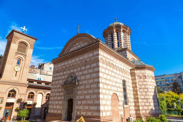 Curtea Veche kerk in Boekarest — Stockfoto