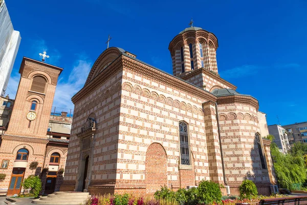 Церква Куртя віче в Бухаресті — стокове фото