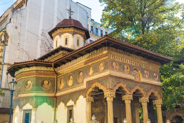 Klasztor Stavropoleos w Bukareszcie — Zdjęcie stockowe