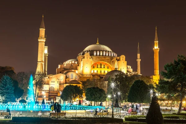 Muzeum Ayasofya (Hagia Sophia) w mieście Stambuł — Zdjęcie stockowe