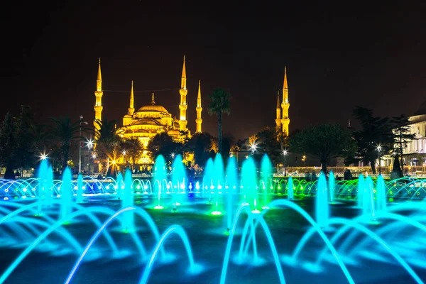 Sultan Ahmet-moskeen i Istanbul – stockfoto