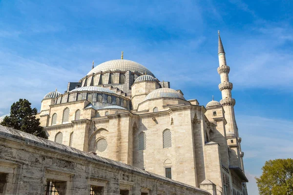 Mezquita Suleymaniye en Estambul — Foto de Stock