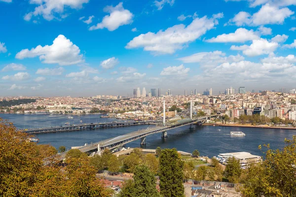 Istanbul-utsikt i Tyrkia – stockfoto