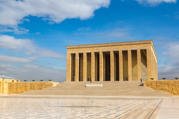 Anitkabir, mausoleum of Ataturk in Ankara — Stock Photo, Image