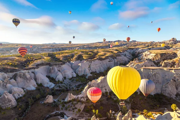 Vuelo en globo en Capadocia — Foto de Stock