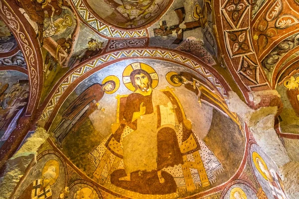 Kerk in Goreme grot — Stockfoto