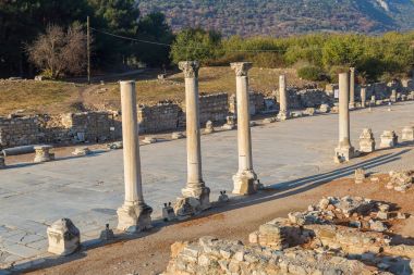 Antik kentin Ephesus Türkiye'de