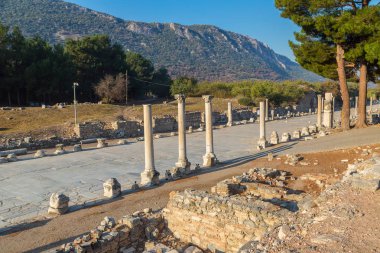 Antik kentin Ephesus Türkiye'de
