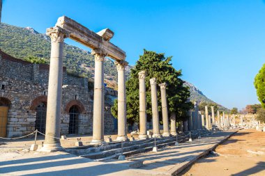 Antik kentin Ephesus Türkiye'de
