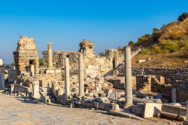 Antik kentin Ephesus Türkiye'de