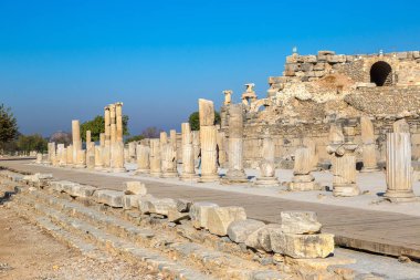 Antik kentin Ephesus Türkiye'de