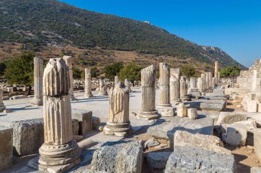 Antik kentin Ephesus Türkiye'de