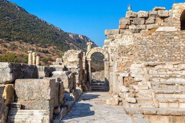 Antik kentin Ephesus Türkiye'de