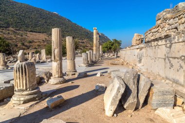 Antik kentin Ephesus Türkiye'de
