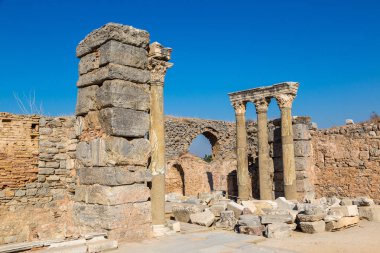 Antik kentin Ephesus Türkiye'de