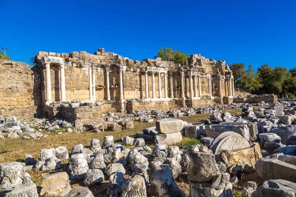 Ruins of ancient city in Turkey — Stock Photo, Image