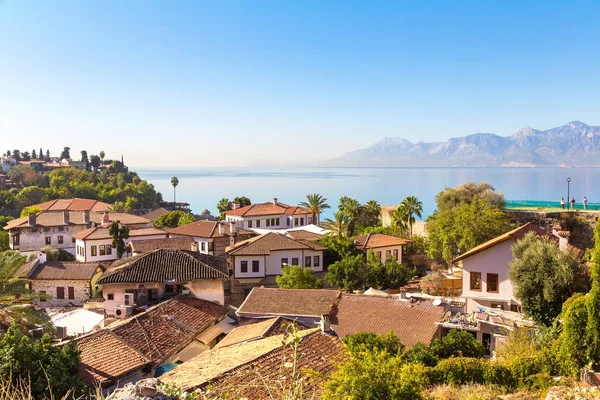 Vista panorâmica de Antalya na Turquia — Fotografia de Stock