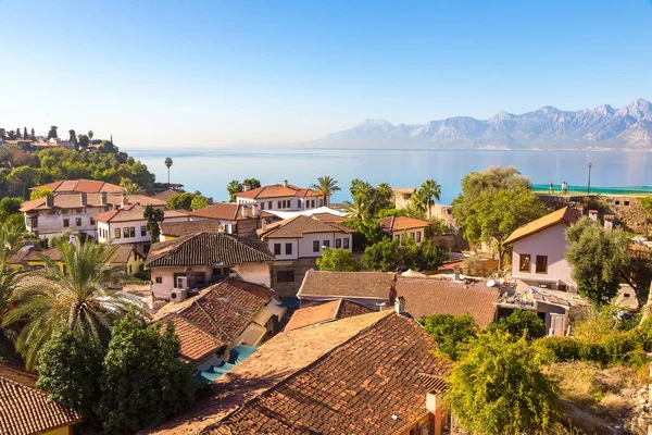 Vista panorâmica de Antalya na Turquia — Fotografia de Stock