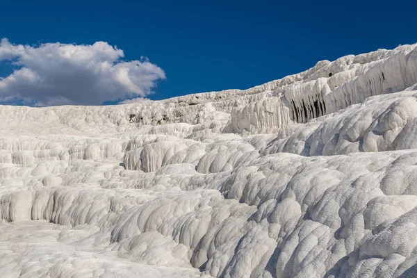 Travertine pools and terraces in Pamukkale