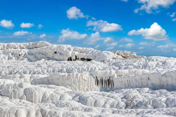 Travertine pools and terraces in Pamukkale