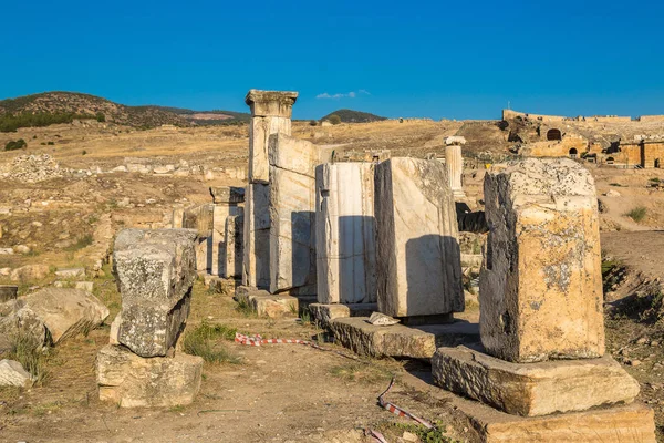 Antik kent Hierapolis Türkiye'de — Stok fotoğraf